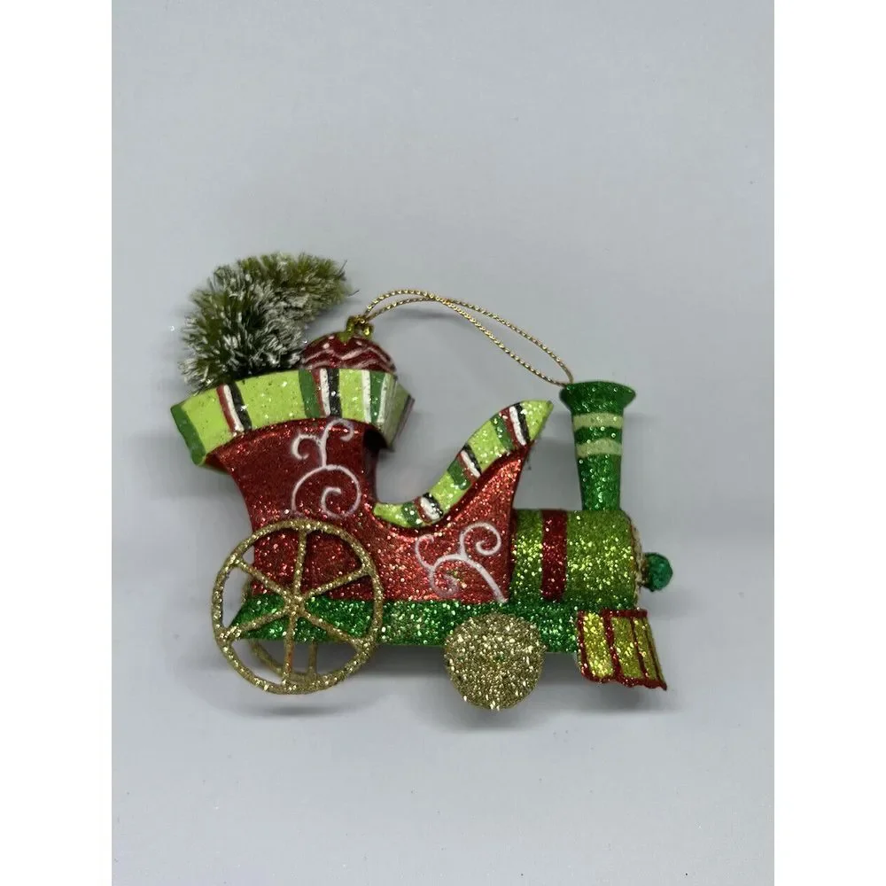 Pier 1 Imports Keepsake Christmas Ornament Handcrafted Lot Of 3 Glass SALE‎ ‼️
